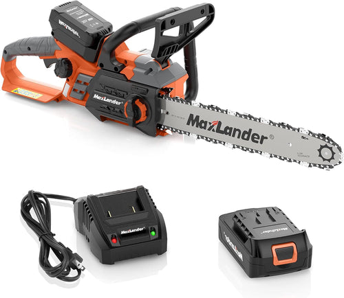 10-Inch Cordless Chainsaw with Battery and Charger Q4215