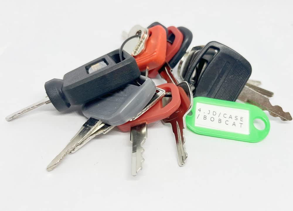 142PC Ignition Keys for Heavy Construction Equipment X381