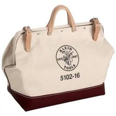 Canvas Tool Bag Tan 16-Inches U117242