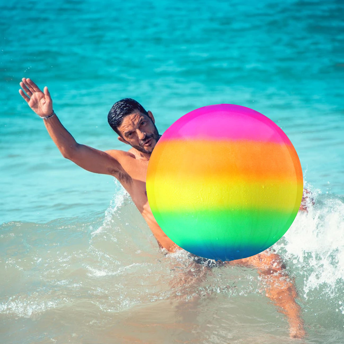 Rainbow Underwater Ball Toy L79425