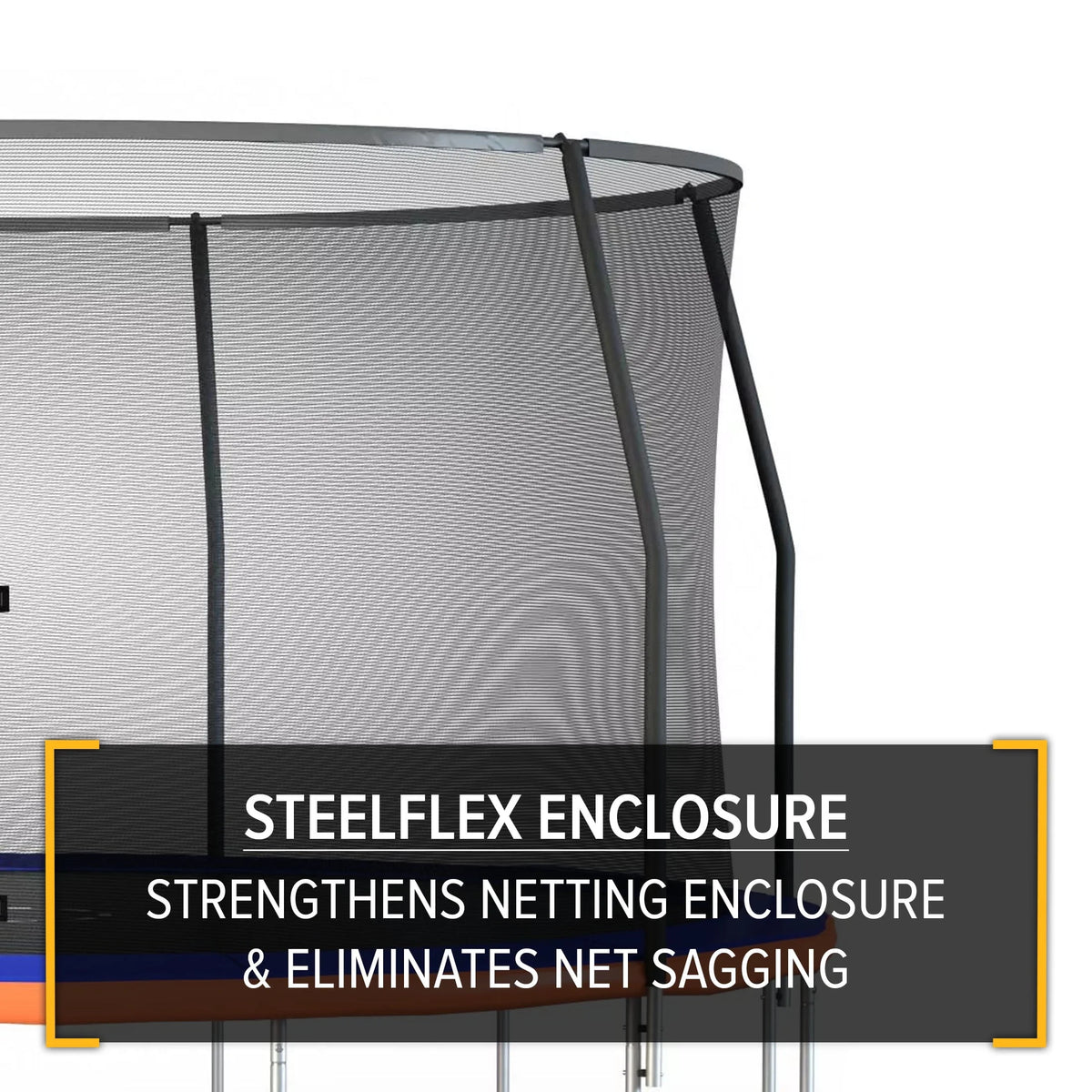 10ft Trampoline & Enclosure with Basketball M319425