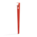 Table and Desk Leg H 75 cm, Tomato Red R384426