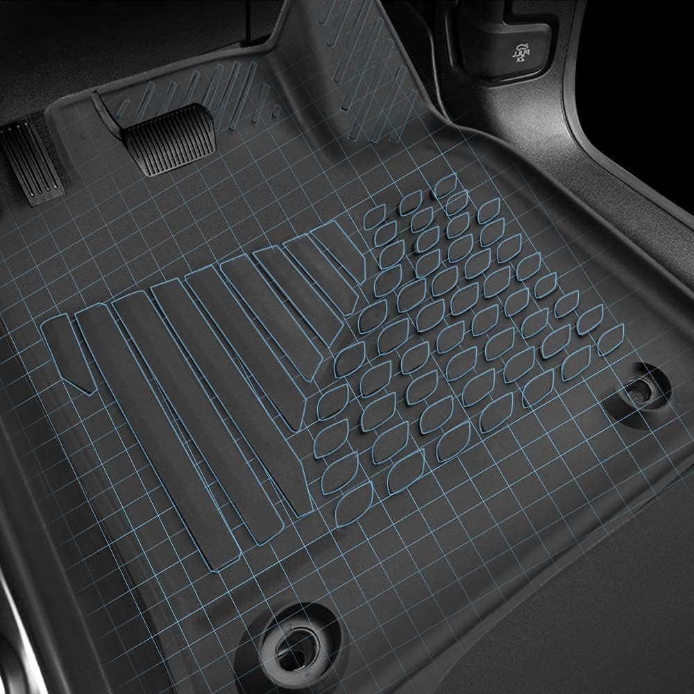 TPE Black Floor Mats Z26322