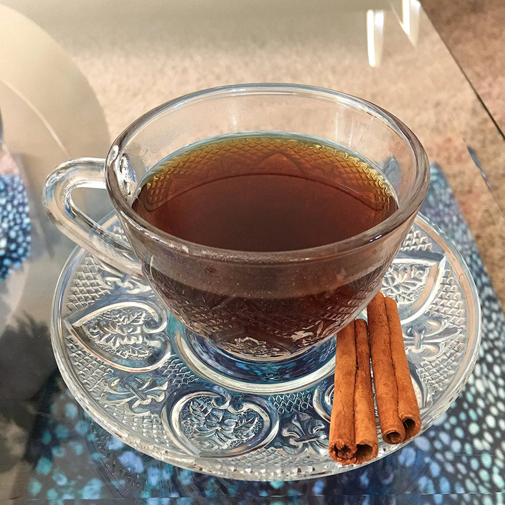 Glass 12 Piece Cup & Saucer Set X656065