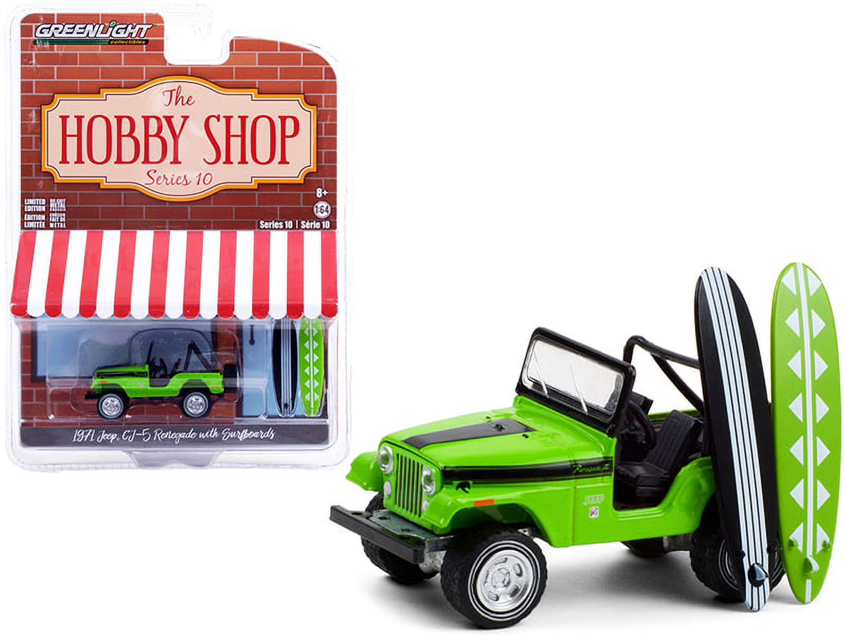 1/64 Scale Diecast Jeep CJ-5 Renegade Toy Car F6167
