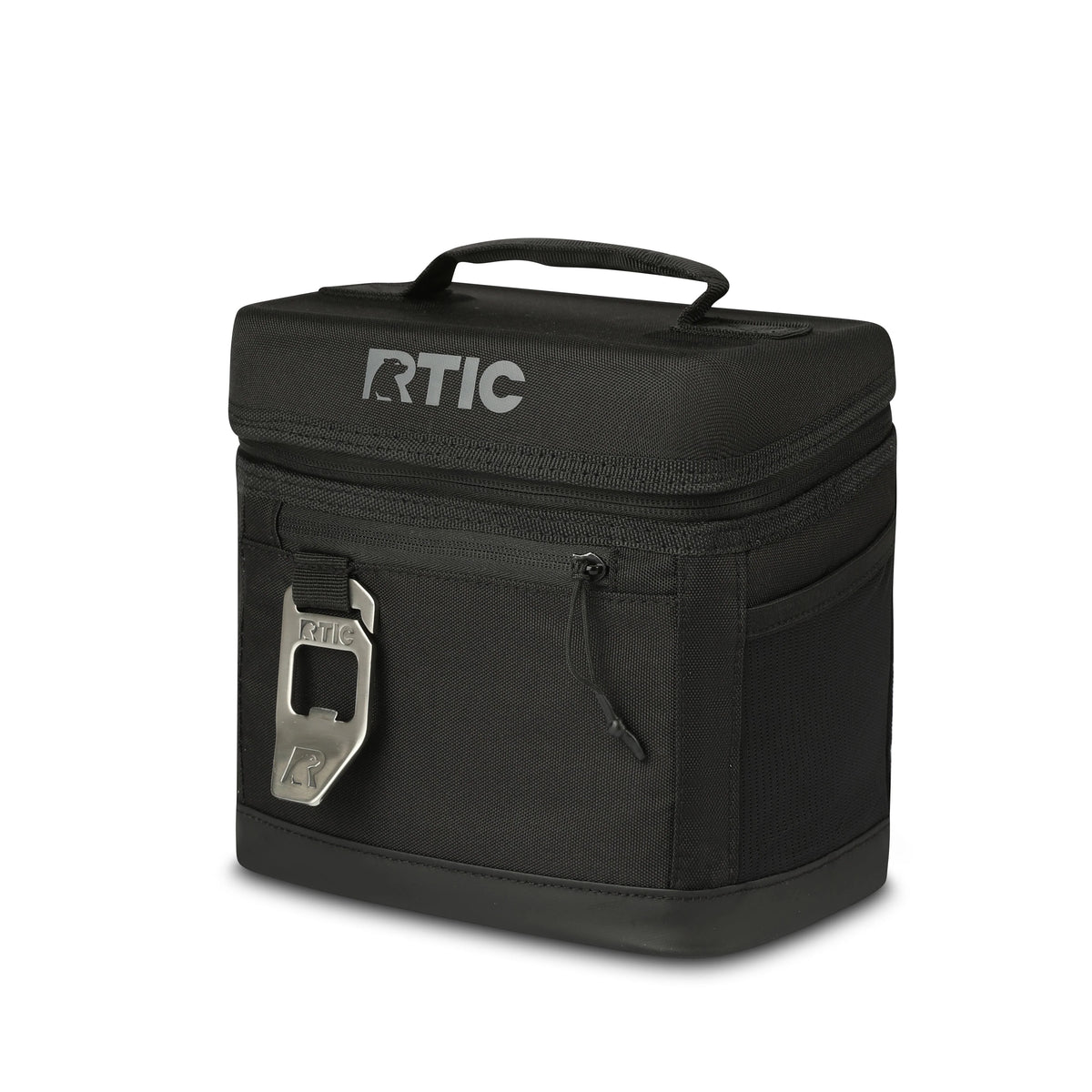 6 Can Insulated Soft Cooler, Black U88630