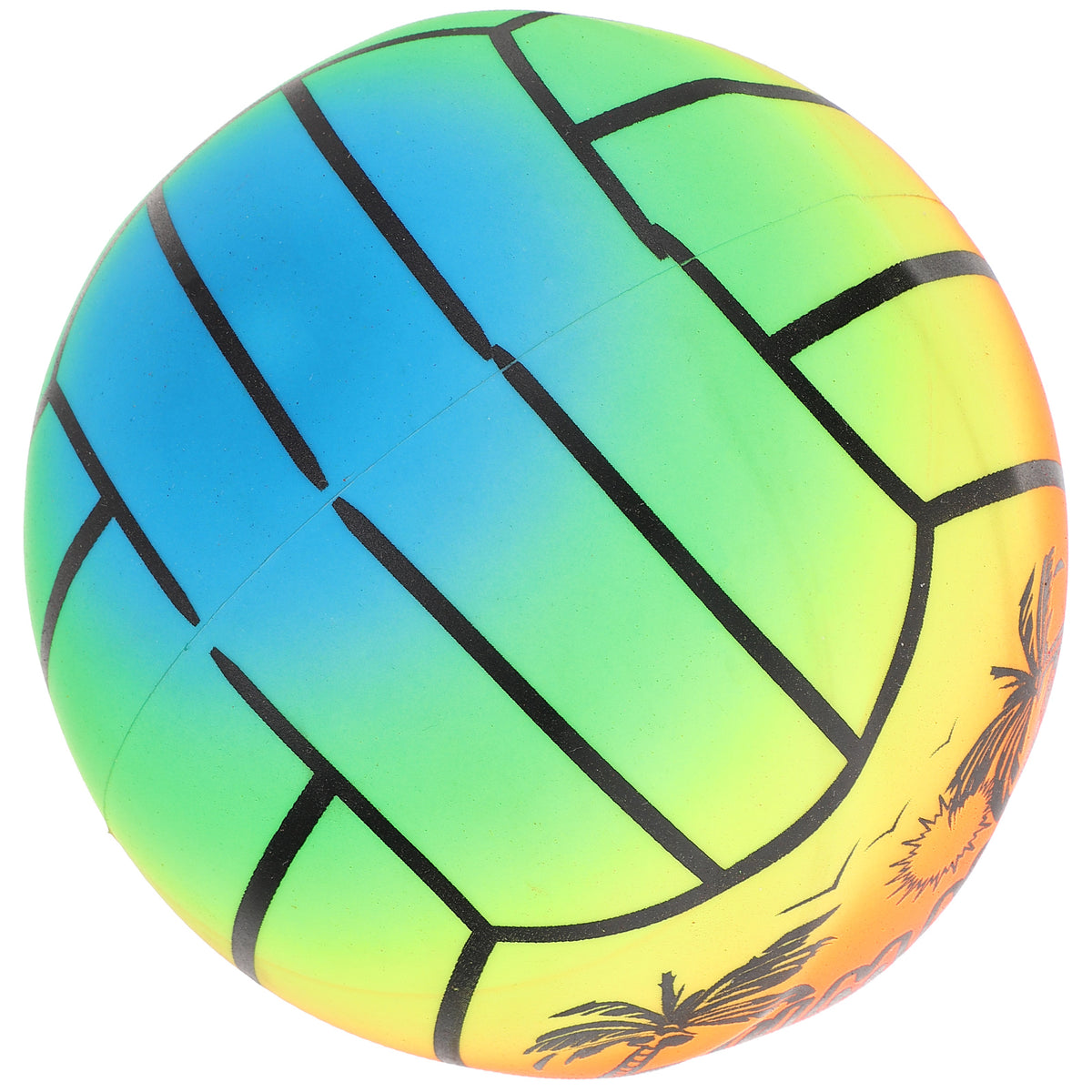 Inflatable Rainbow Volleyball Beach Ball A52917