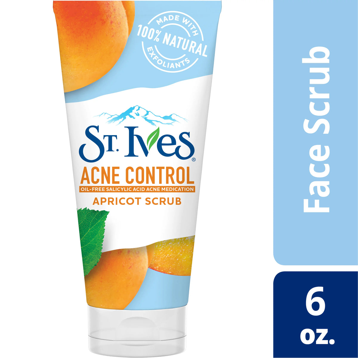 Apricot Face Scrub 6 oz 4 count U8037