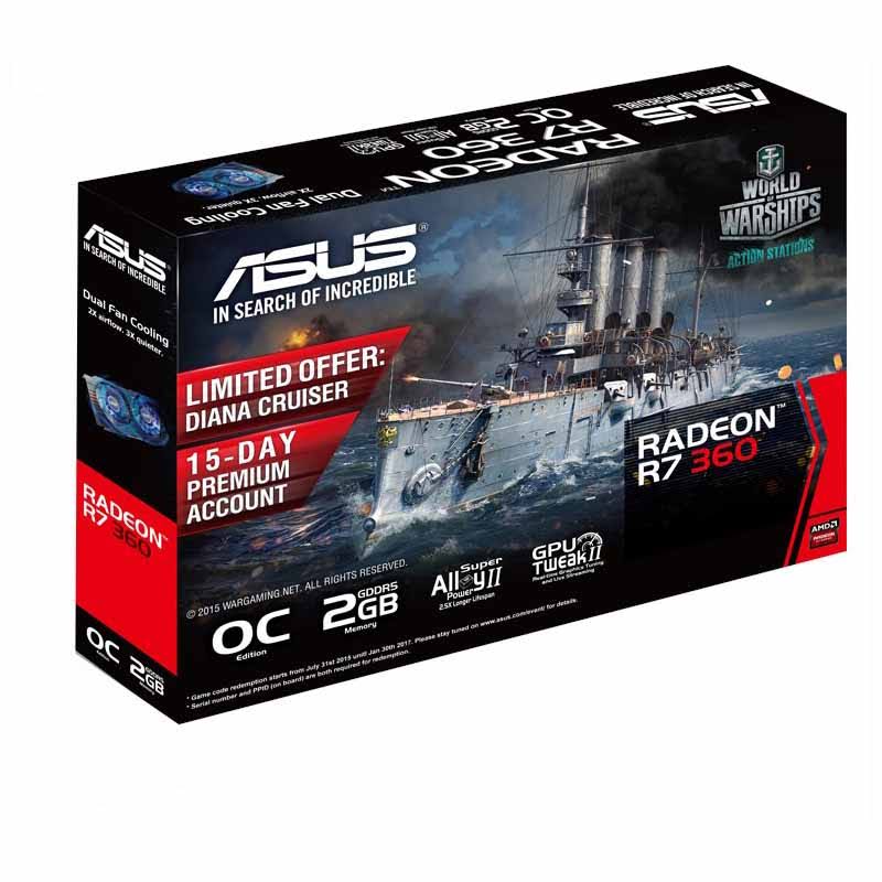 Radeon R7 360 2GB GDDR5 PCI-E 3.0 Video Card V990548