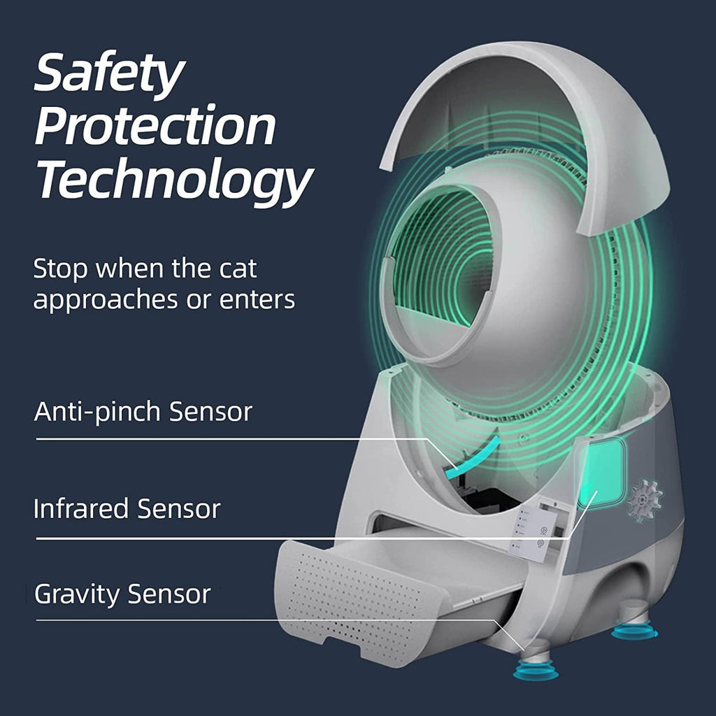 Self-Cleaning Automatic Cat Litter Box T33159