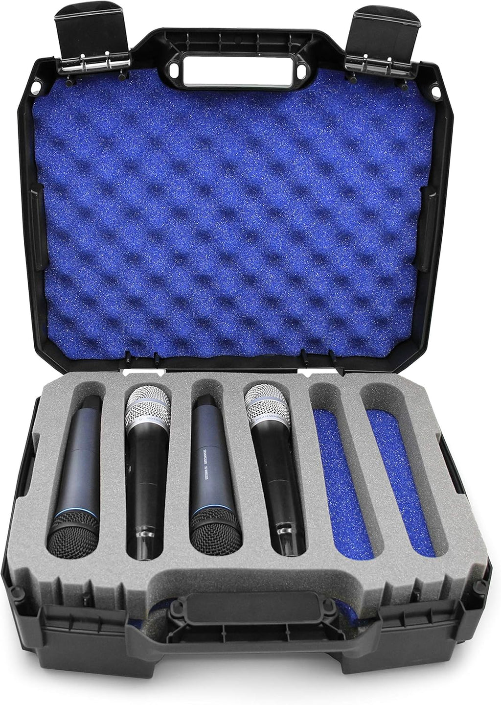 Hard Case Compatible with 12 Handheld Microphone System, Case Only J64507