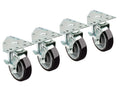 Heavy Duty Plate Caster 5 Wheel Set of 4 P74840