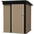5 x 3 FT Waterproof Metal Garden Storage Shed Y928