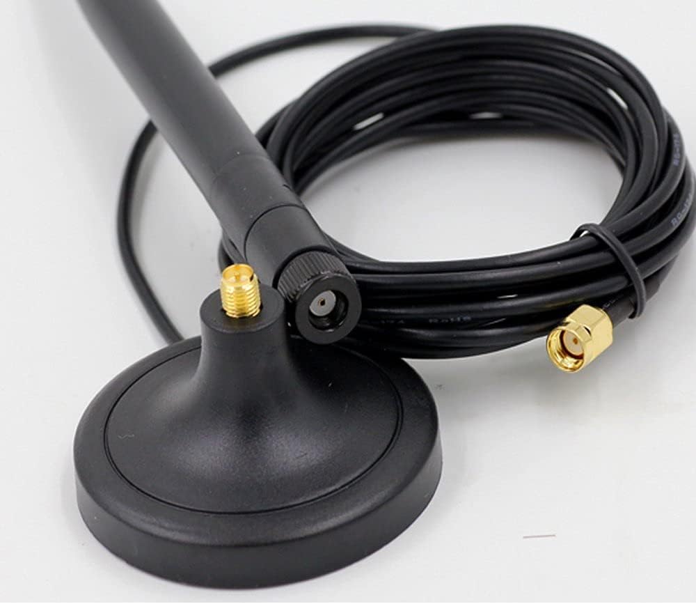 Wi-Fi Antenna Magnetic Stand Base with 10 ft Extension Cable J437