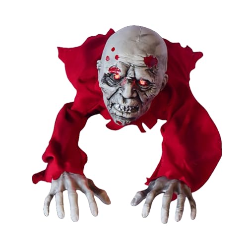 Halloween Zombie Groundbreaker Decoration with Scary Sound Glowing Eyes C14427