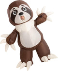 Inflatable Halloween Costume Full Body Sloth Brown M612