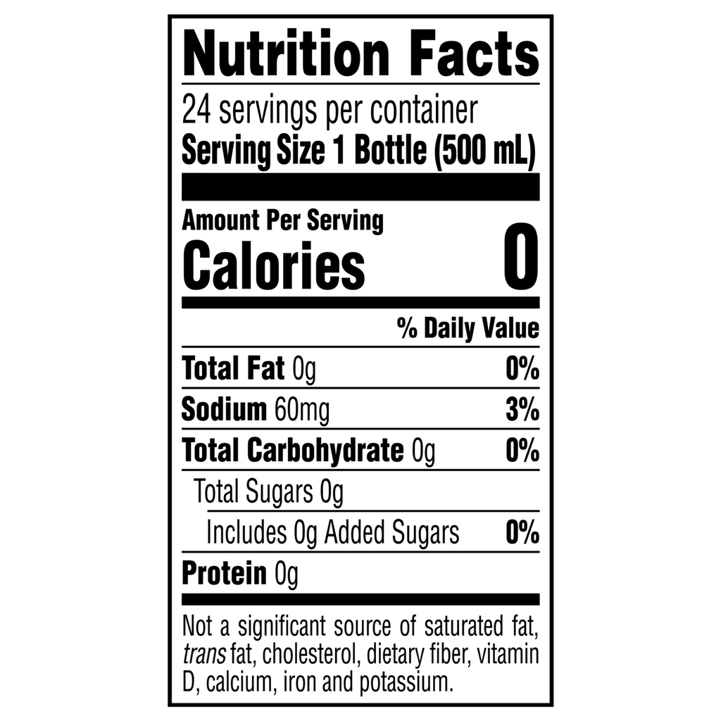 16.9 fl oz 24 Pack Soda Soft Drink F2860
