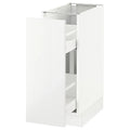 White Base Cabinet with Pull-Out Storage U363637