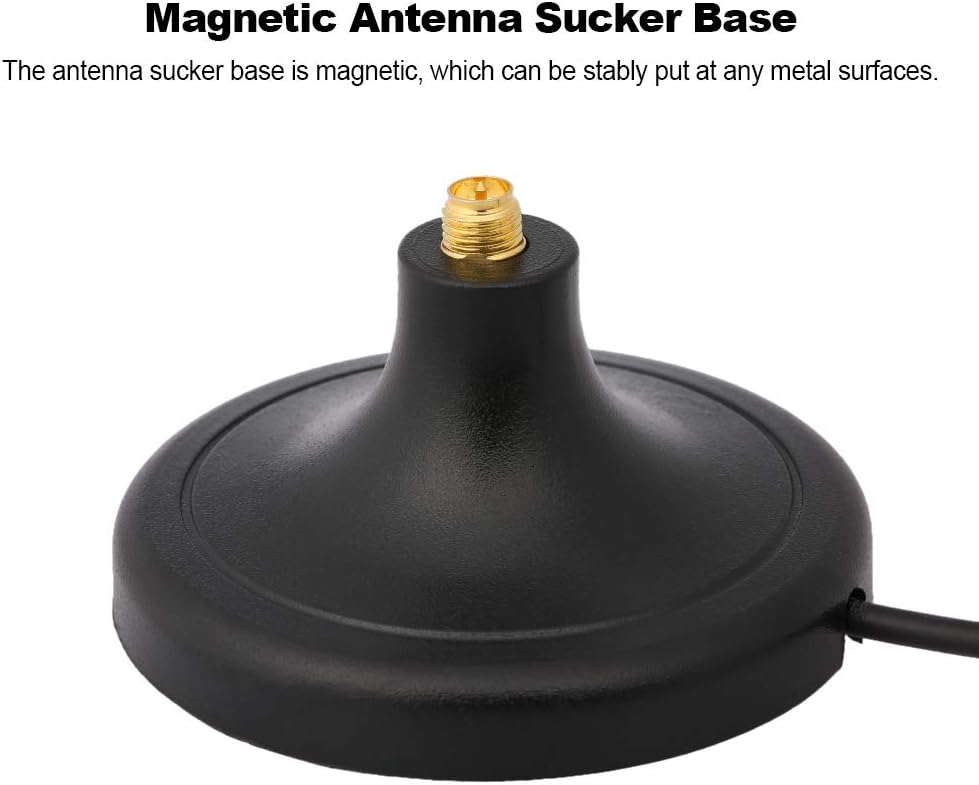 Wi-Fi Antenna Magnetic Stand Base with 10 ft Extension Cable J437