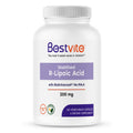 R-Lipoic Acid 200mg Stabilized with Na-RLA with Biotin 60 Vegetarian Capsules E6488