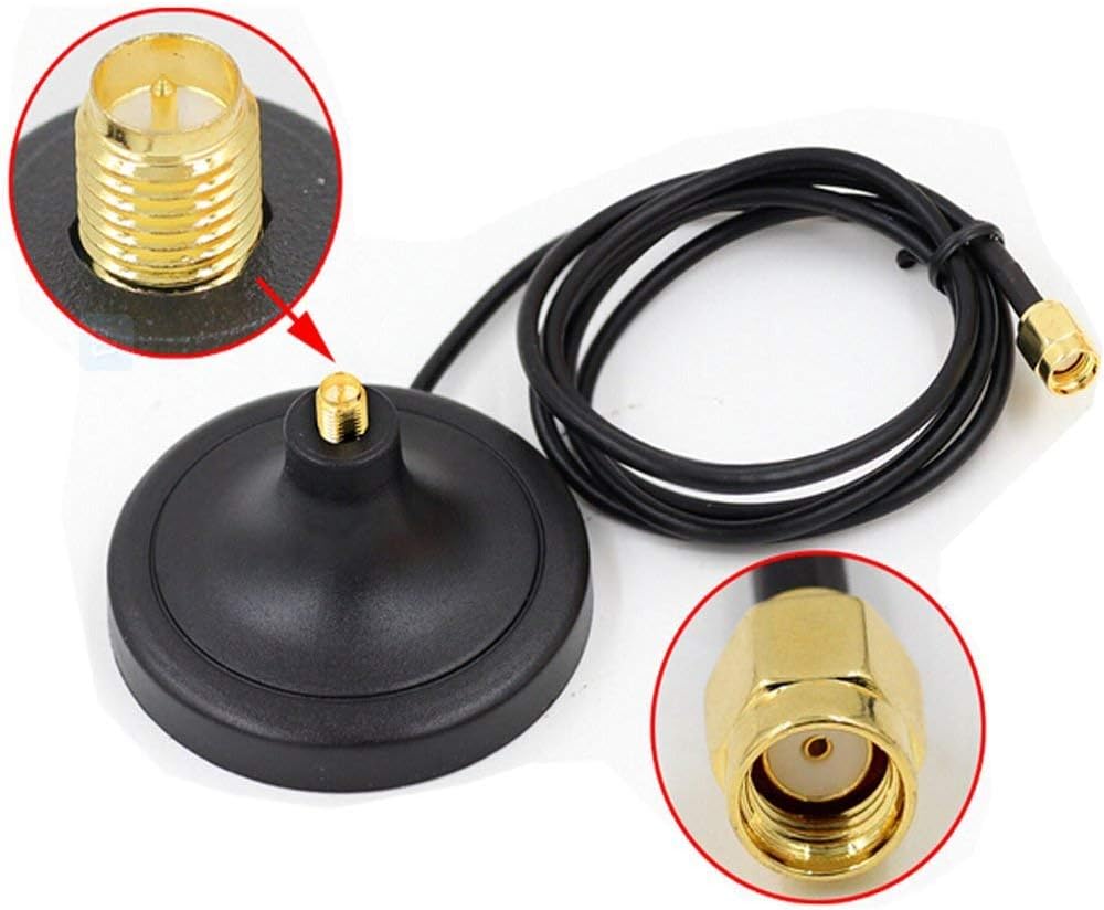 Wi-Fi Antenna Magnetic Stand Base with 10 ft Extension Cable J437