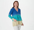 Hand Dyed Button Front Cotton Cardigan S84124