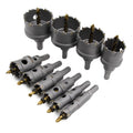 10 Pcs Tungsten Carbide Tipped Hole Saw Kit W2583