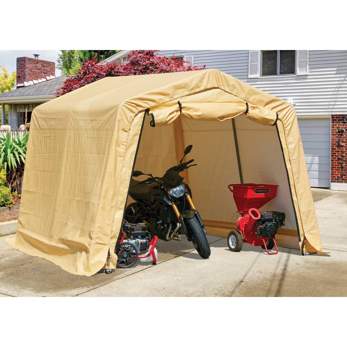 10 ft. x 10 ft. Portable Shed R309