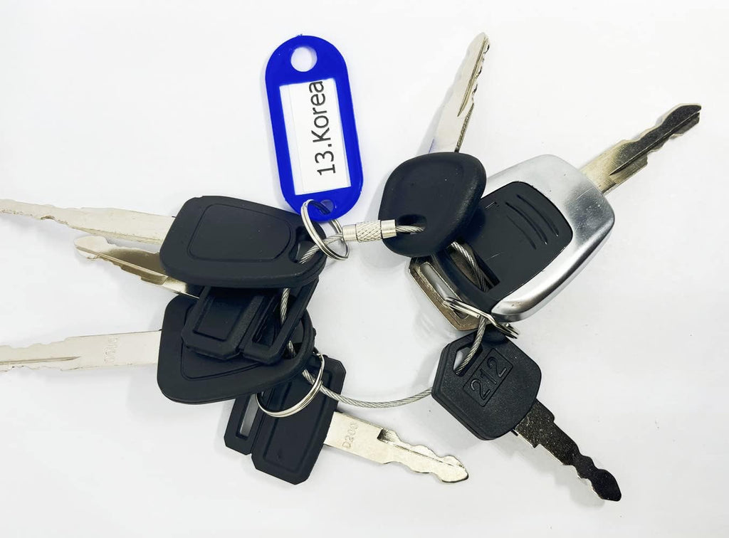 142PC Ignition Keys for Heavy Construction Equipment X381