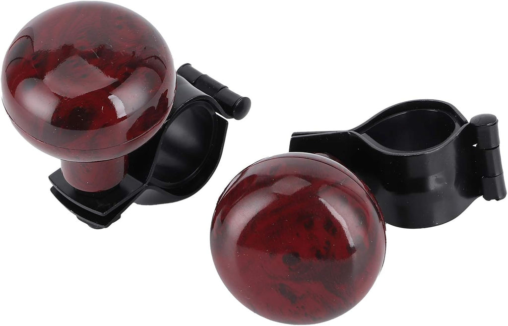 Mahogany Woodgrain Steering Wheel Spinner Knob O6665