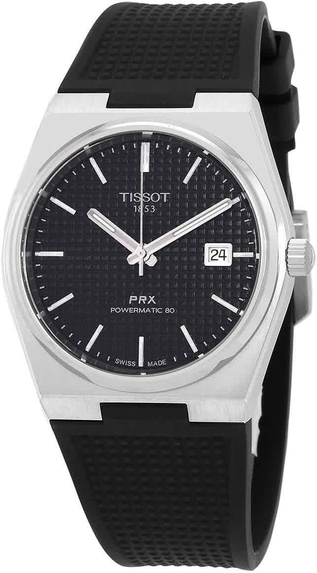 Black Rubber Automatic Watch X621
