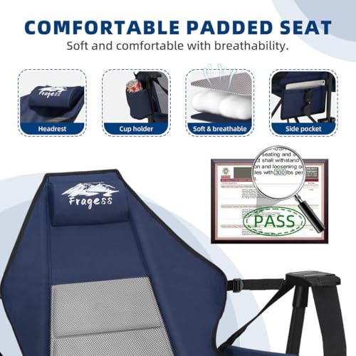 Portable Folding Hammock Chair with Adjustable Back V93383