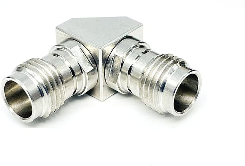 1.85 mm Female to 1.85 mm Female Right Angle Microwave Adapter B199360