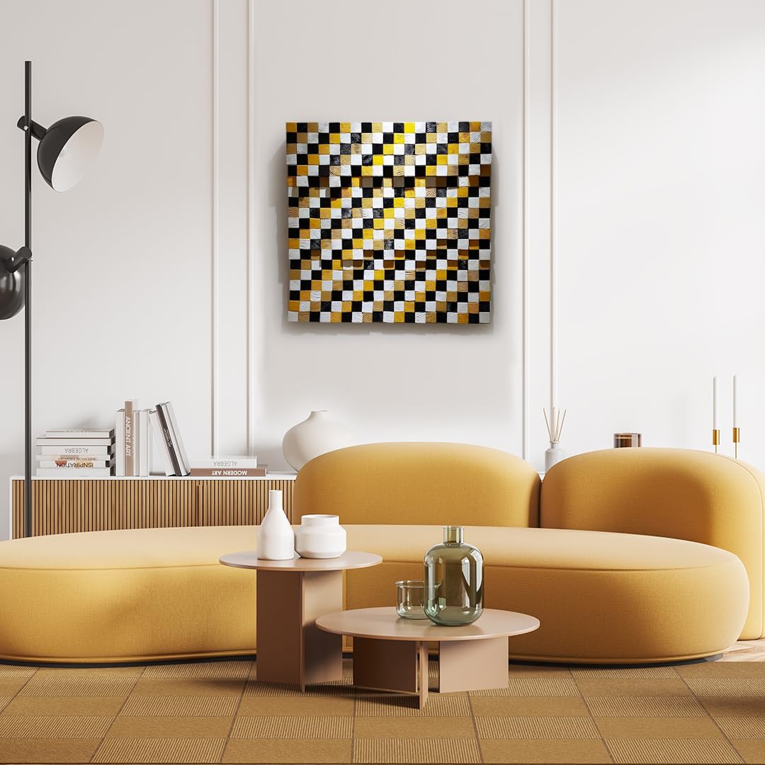 Oversized Wooden Wall Art 29.9x29.9" P8748