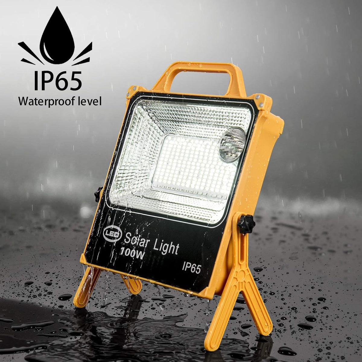 Portable Rechargeable LED Work Light with PowerBank 11000mah, 100W, Five Lighting Modes Q3164