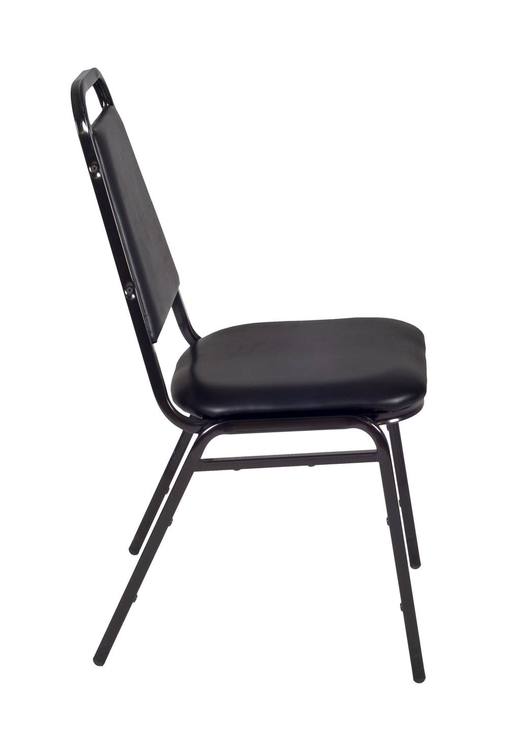 Round Breakroom Table with 4 Stack Chairs F366775