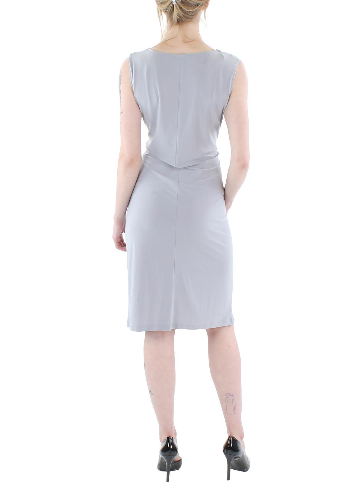 Knit Sleeveless Sheath Dress S980
