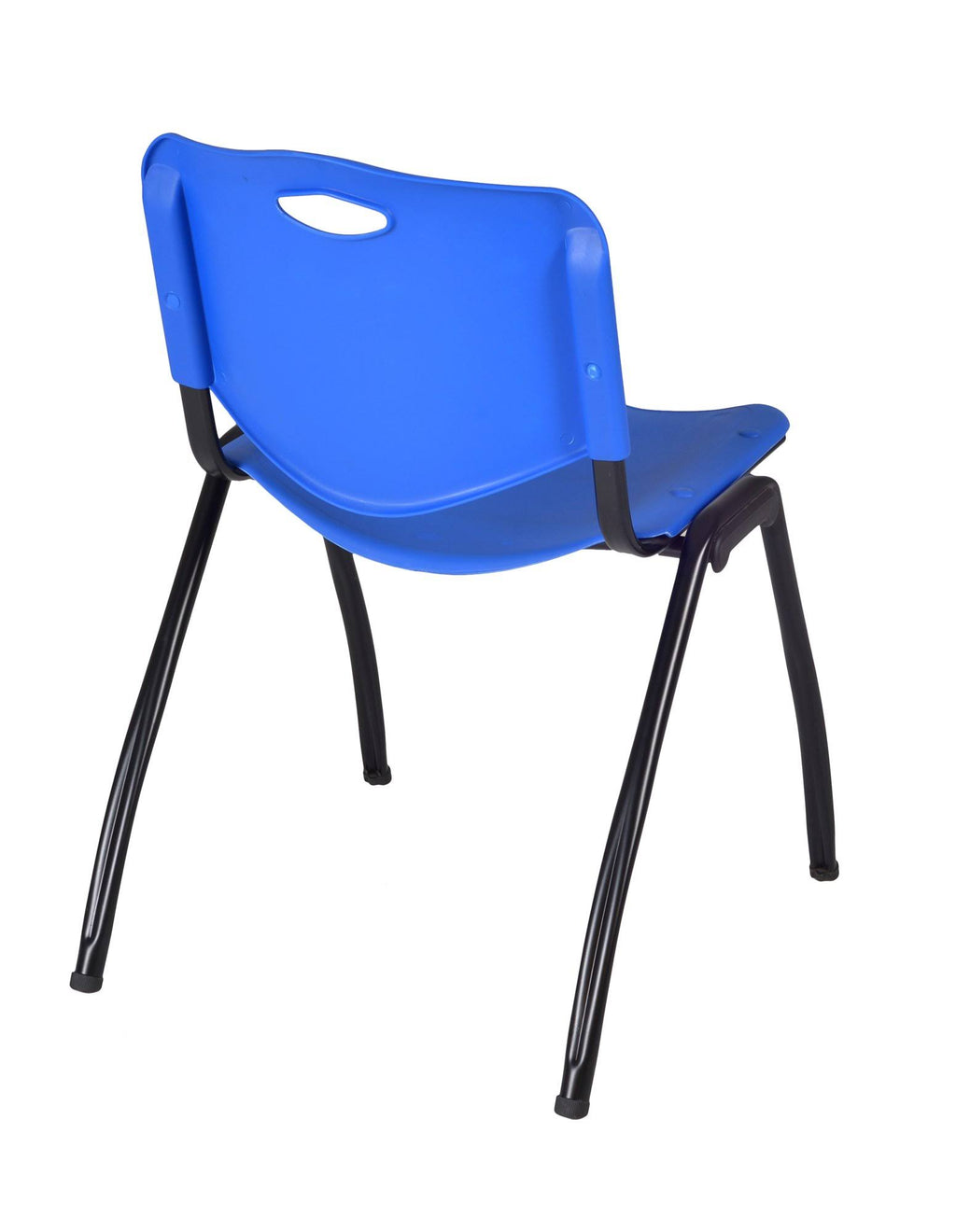 48x22 Round Breakroom Table with 4 Stack Chairs G76559