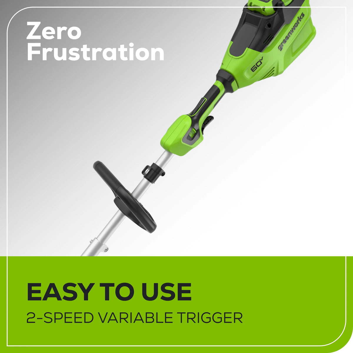 60V 16 String Trimmer with 4.0 Ah Battery & Charger R1220