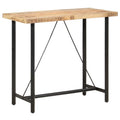Rough Mango Wood Counter Height Pub Table V824