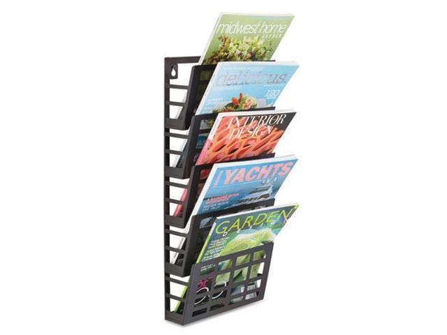 7 Pocket Grid Magazine Rack D837038