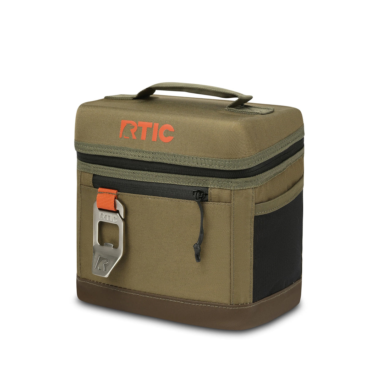 6 Can Insulated Soft Cooler, Black U88630