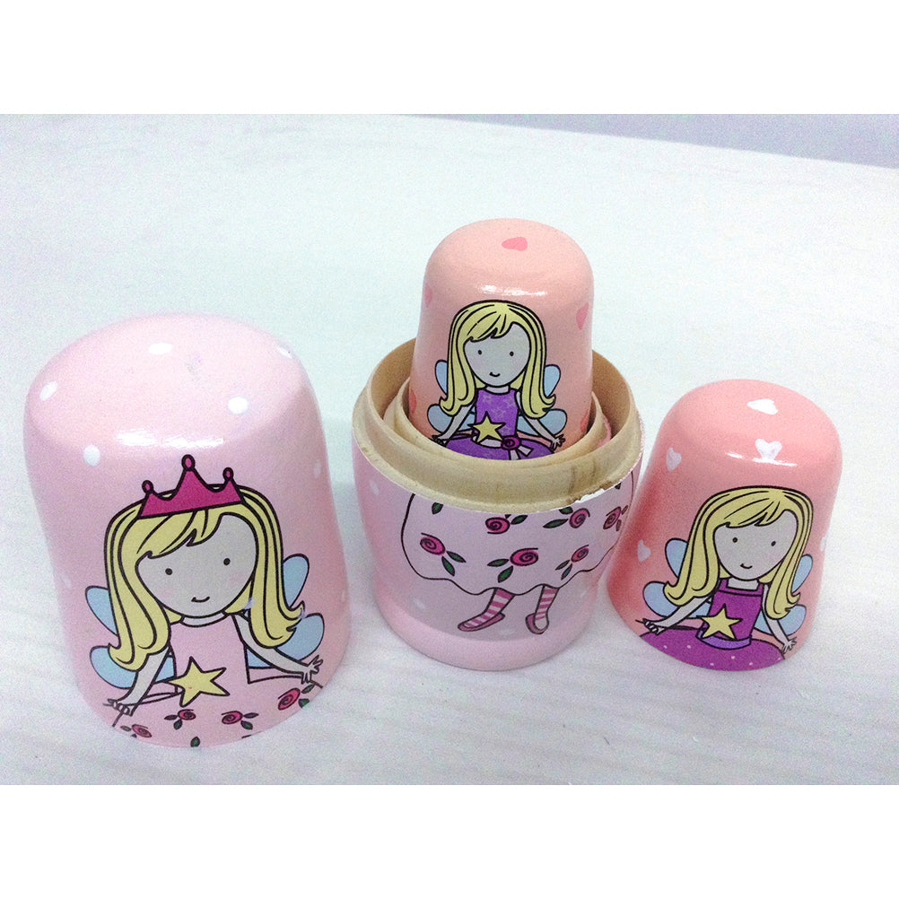 5 Pcs Russian Doll Nesting Dolls Y634385