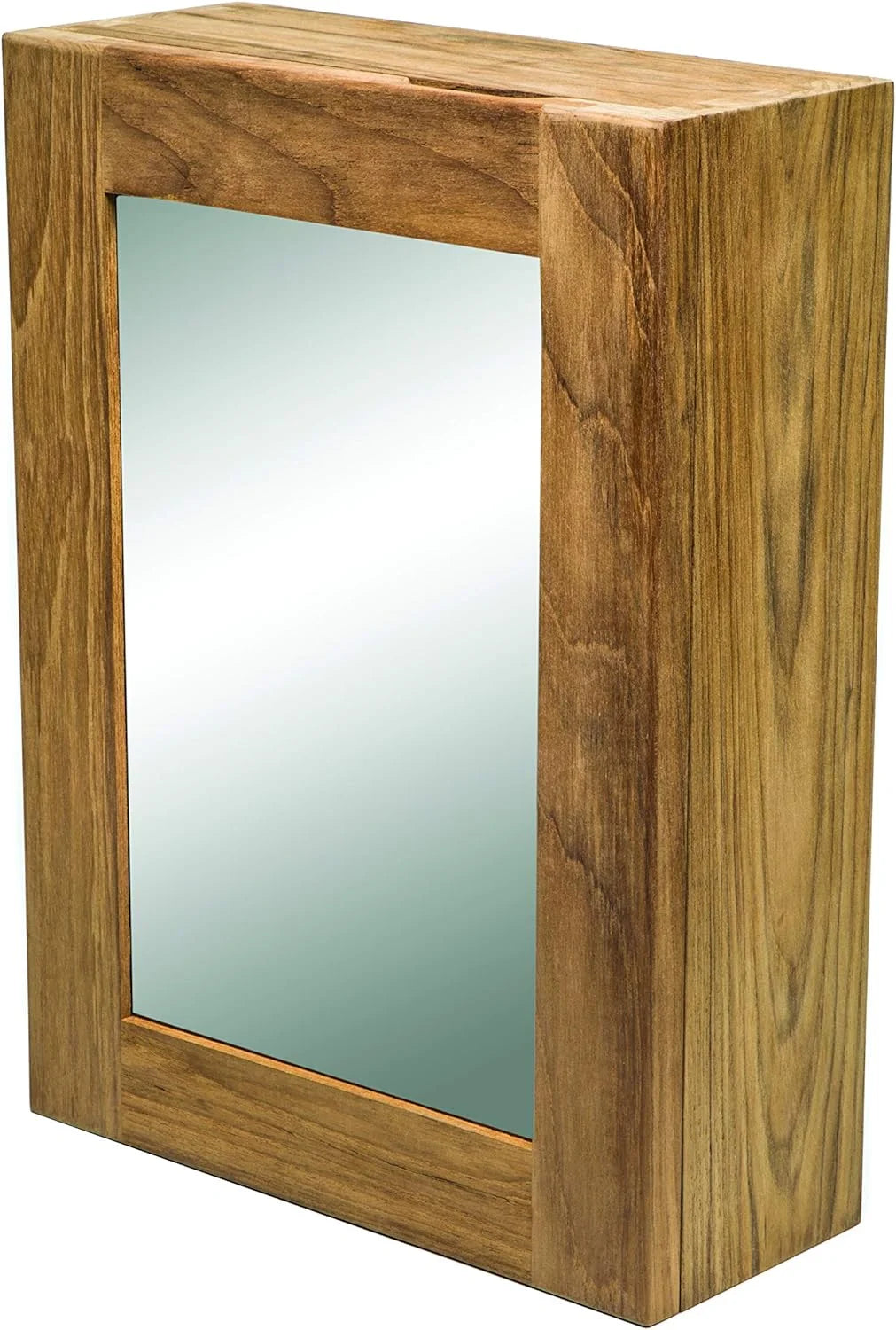 Teak Medicine Chest With Mirror S456308