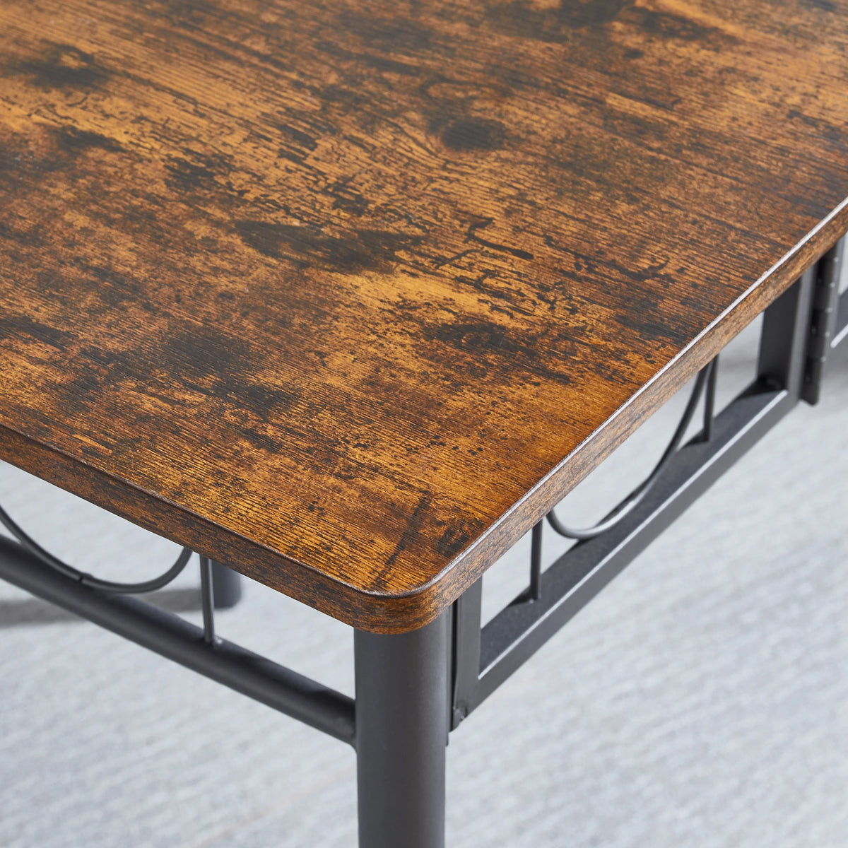 Iron Wood Square Table J602