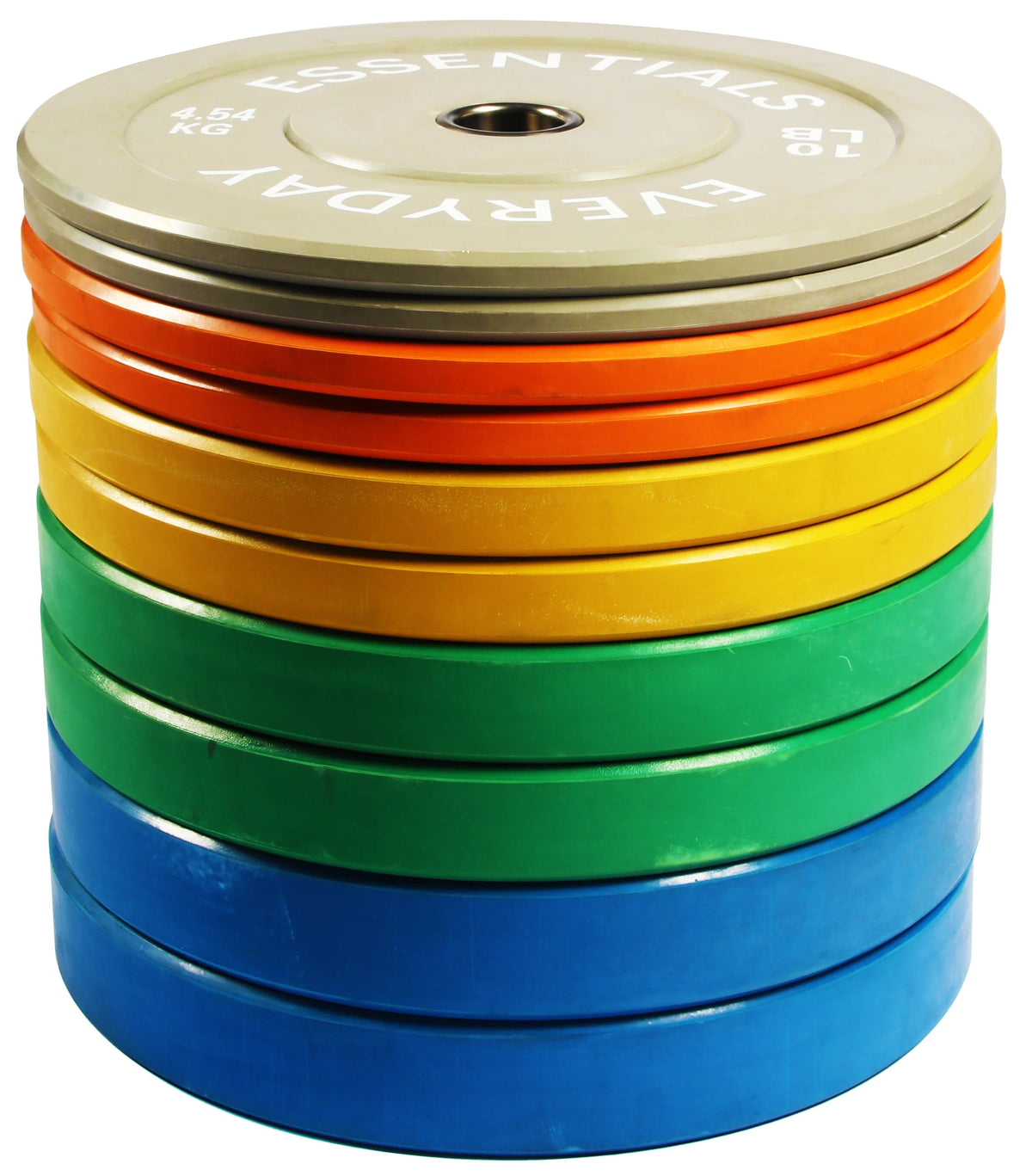 Black 10 lbs Bumper Plate with Steel Hub X866