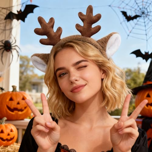 Reindeer Antlers Headband 2Pack O8892