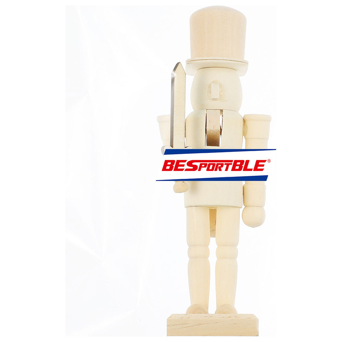 Unfinished Wooden Nutcracker Doll D286