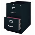 Black 2-Drawer Legal File Cabinet Y66203