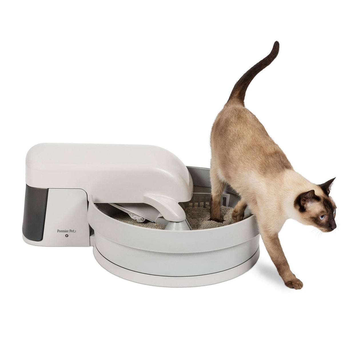 Auto-Clean Litter Box with Filters Y898